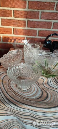 Ваза хрустальная