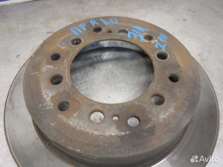 Диск тормозной задний левый Toyota Lc Prado 120