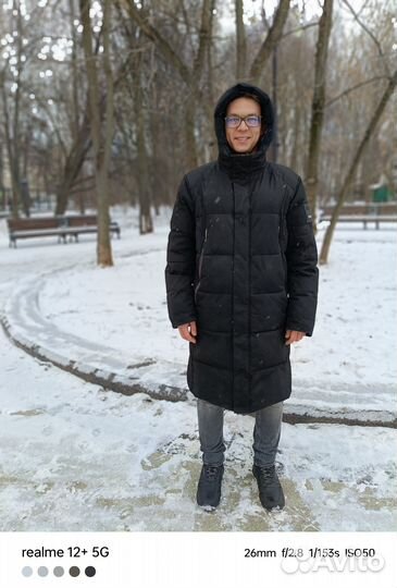 Удлиненный зимний пуховик Urban Fashion For Men 56