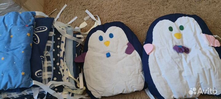 Бортики в кроватку и детские вещи