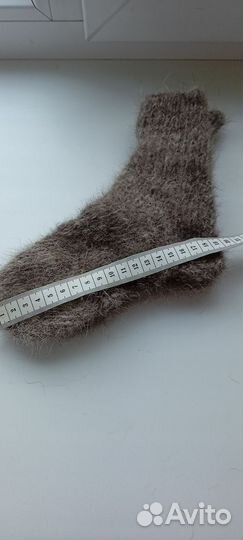 Носочки из собачьего пуха,очень теплые и мягкие