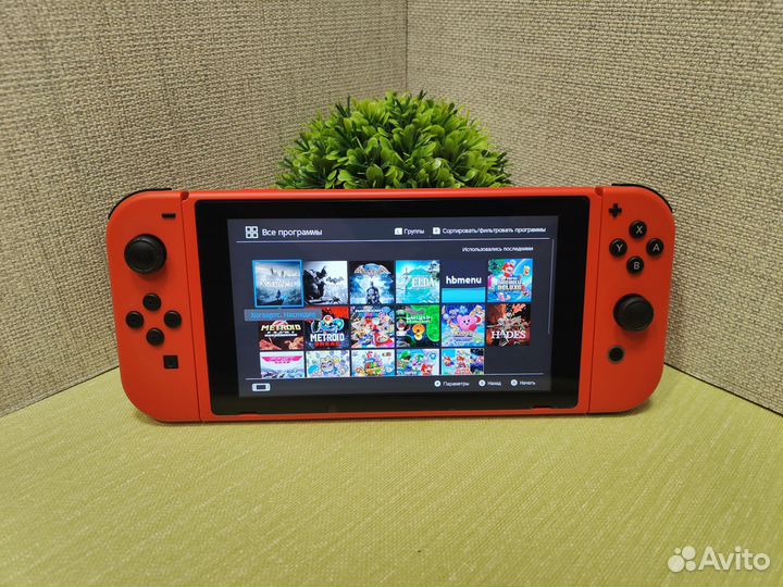 Прошитый Nintendo Switch rev.2 (чип PicoFly) 160gb