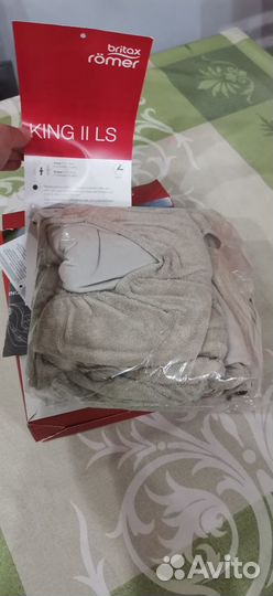 Чехол (Автокресло Britax Romer King II LS 9-18 кг)