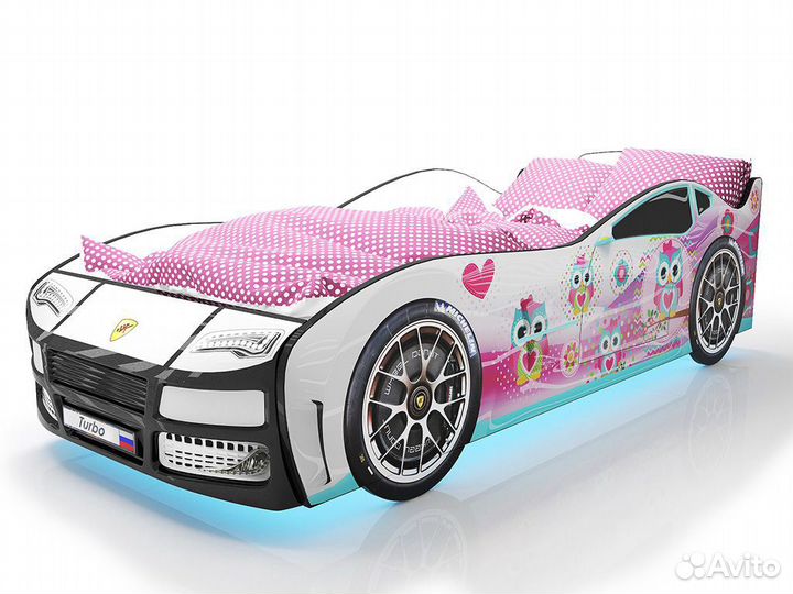 Детская кровать-машина