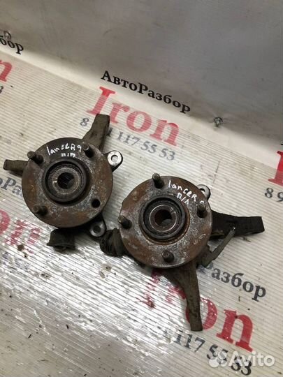 Передний правый кулак Lancer 9 ix лансер