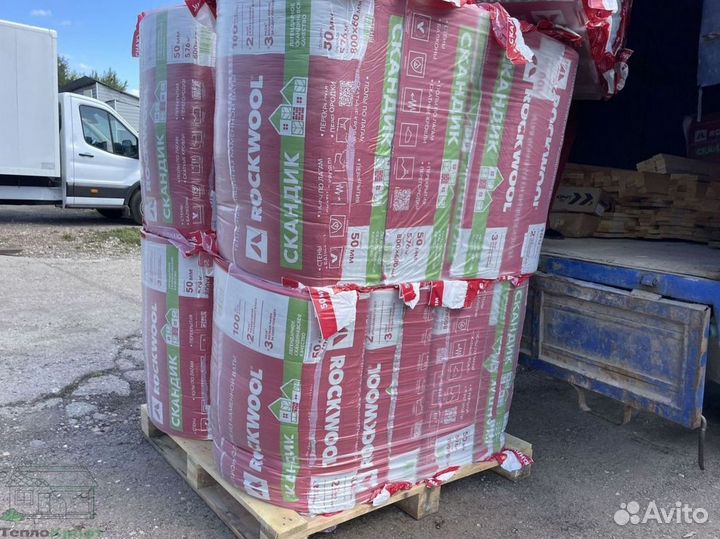 Утеплитель Rockwool Скандик 100 за м2 для пола