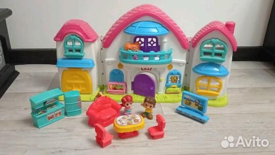 Кукольный домик с мебелью