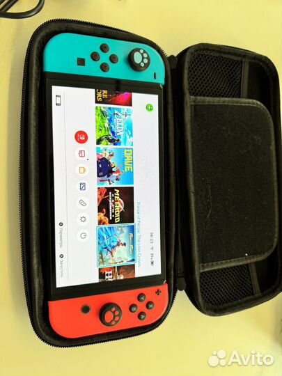 Nintendo switch oled 64-256 прошитая