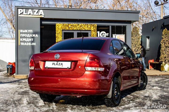 Volkswagen Polo 1.6 AT, 2012, 170 650 км