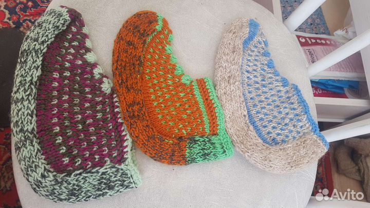 Следки вязаные