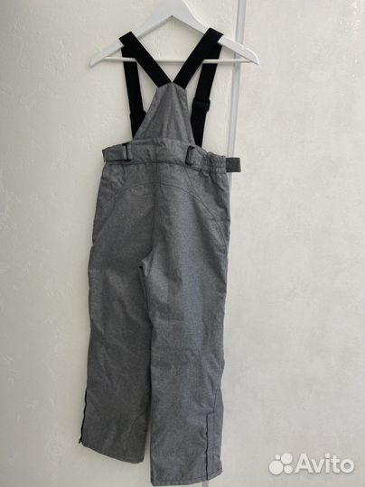 Костюм лыжный детский 140+штаны+флиска+рукавички