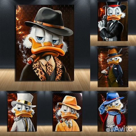 Скрудж Макдак Картина деньги