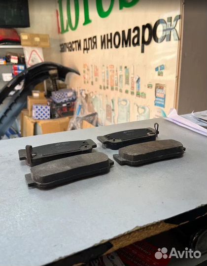 Задние тормозные колодки KIA sorento JC 2006-2010