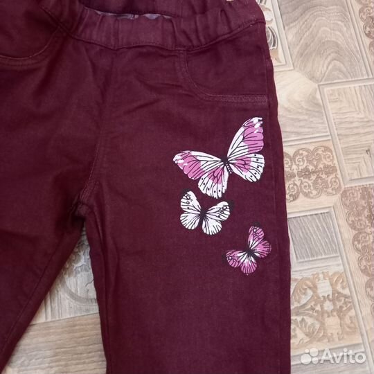 Брюки джинсы стрейч для девочки