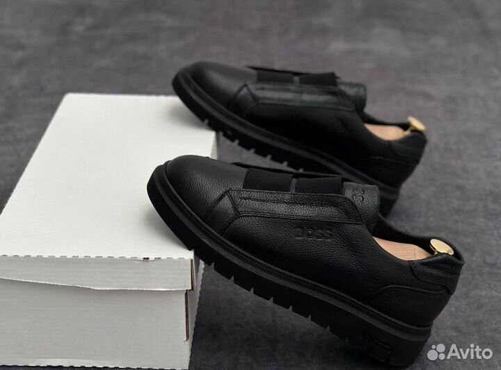 Кожанные Boss