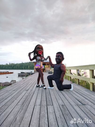 Ростовые куклы Джони и Джулия