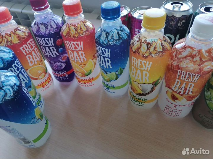 Банки от фреш бар