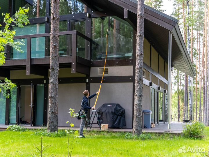 Мойка окон, балконов и витрин