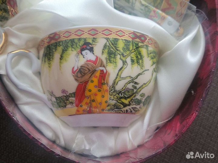 Подарочный чайный набор,фарфор