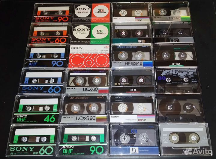 Аудио кассеты TDK Maxell Basf Sony Denon