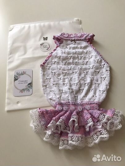 Ручная работа платьице, комбинезон для собачек