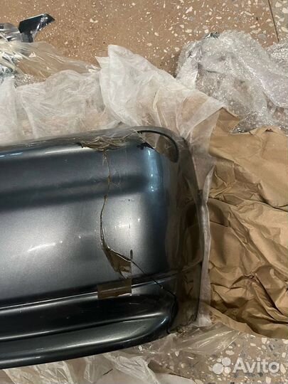 Задний бампер ваз 2112