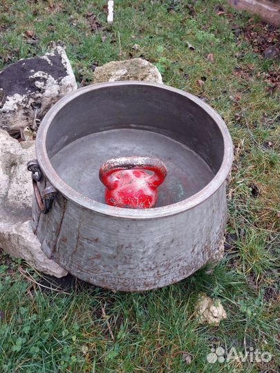 Древний казан из меди 50 литров
