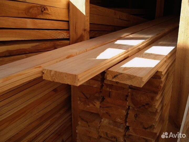 Качественные доски лиственницы 40x180 мм, гарантир
