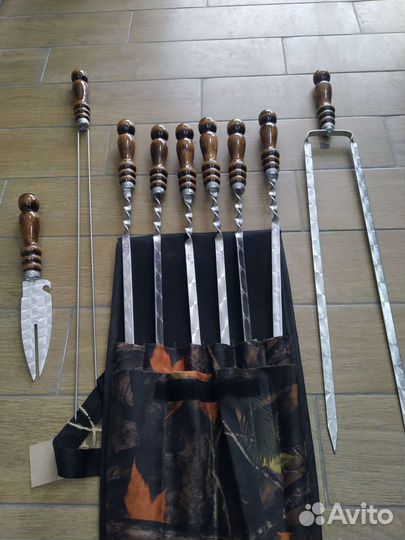 Набор шампуров в чехле