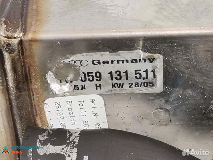 Охладитель EGR / Радиатор EGR Audi A6 4F/C6 2005