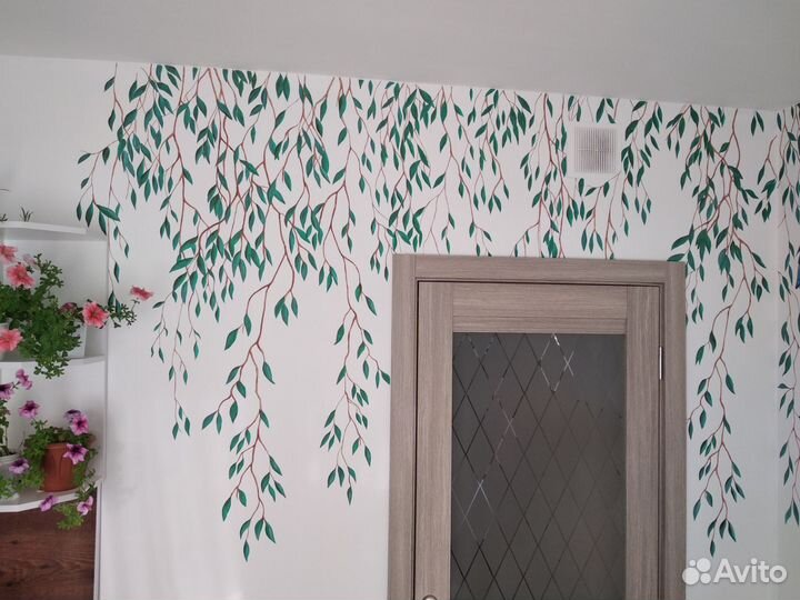 Роспись стен, картины на заказ