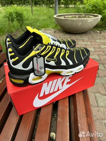 Кроссовки nike air max tn plus yellow black 41-46