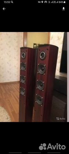 Комплект 5 колонок кроме буфера дерево