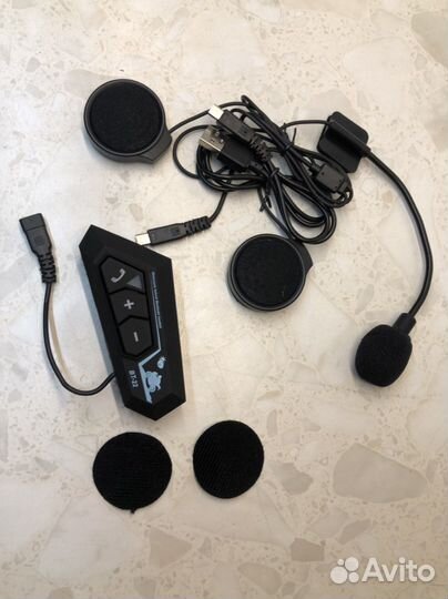 Гарнитура для мотоциклетного шлема с Bluetooth №2