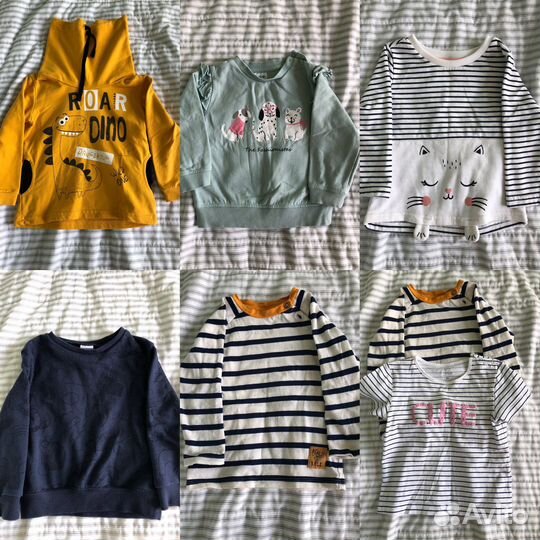 Пакет вещей на девочку 86