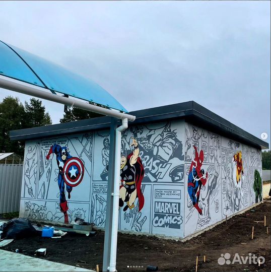 Роспись стен