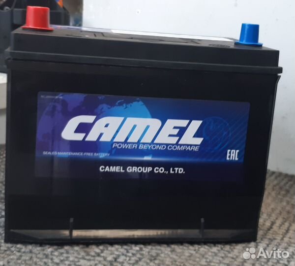 Аккумулятор Camel Power Asia 72Ah R+ L+