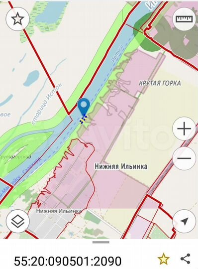 Участок 100 сот. (СНТ, ДНП)