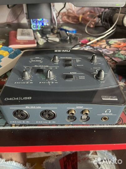 Гитарный процессор, e mu creative звуковая карта