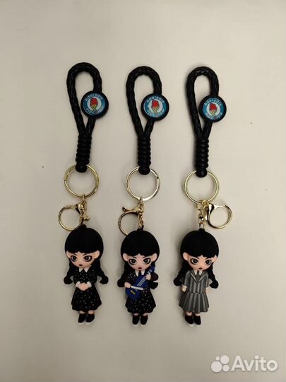 Брелки для ключей уэдсдей (Wednesday)