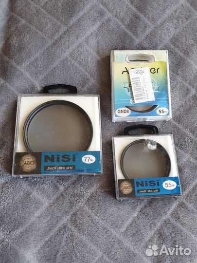 Фотофильтры 77 мм, 55 мм