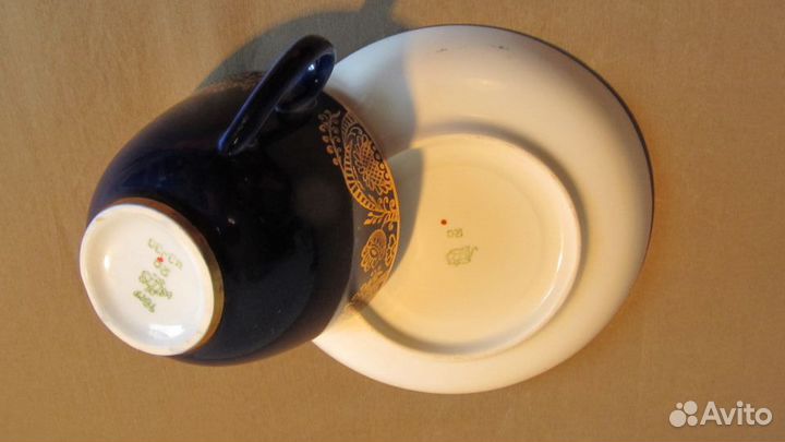 Чайная пара Кобальт лфз