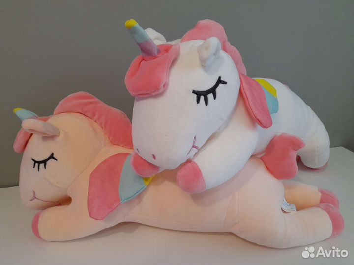 Подушка игрушка кот/Подушка игрушка единорог