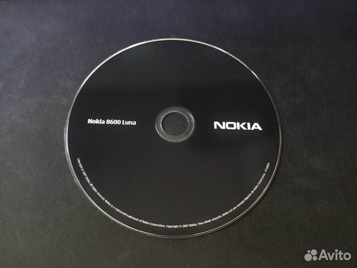 CD диск Nokia 8600 Luna