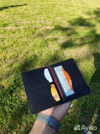 Автодокументы / обложка ручной работы из кожи