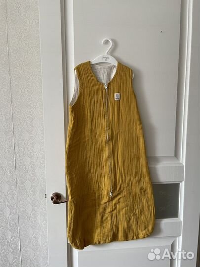 Спальный мешок одеяло муслин на лето 0-18 месяцев