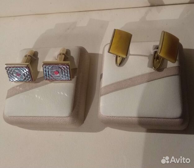 Запонки Горизонт, винтаж