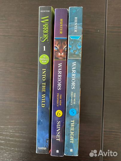 Коты воители на английском языке