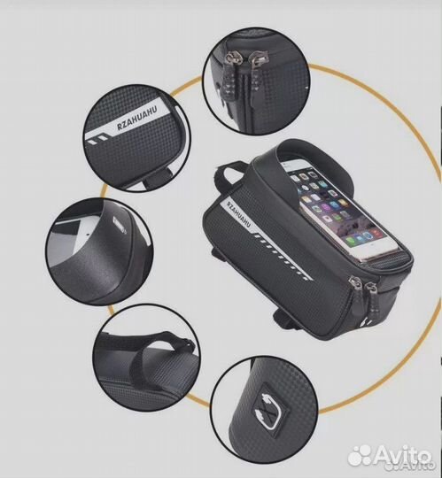 Сумка для велосипеда 2в1, велосипедная сумка