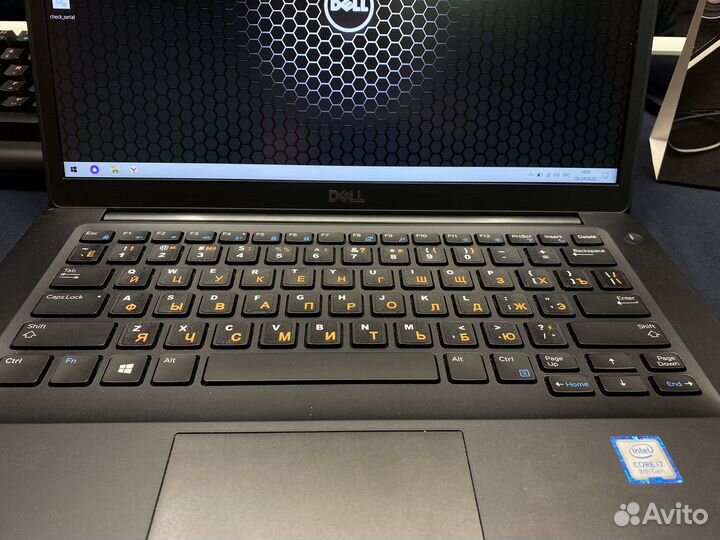 Европейский dell Lattitude 7490 i7 ssd FullHD IPS